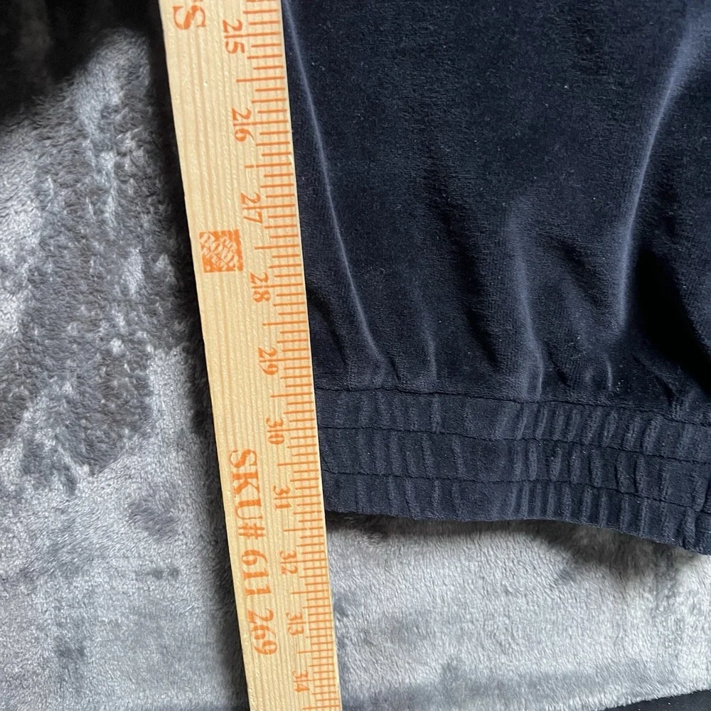 Southpole Vintage Y2K Velour Sweatpants XL Drawstring Elastic Waist Pockets - Picture 6 of 9